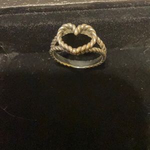 Twisted heart James Avery ring